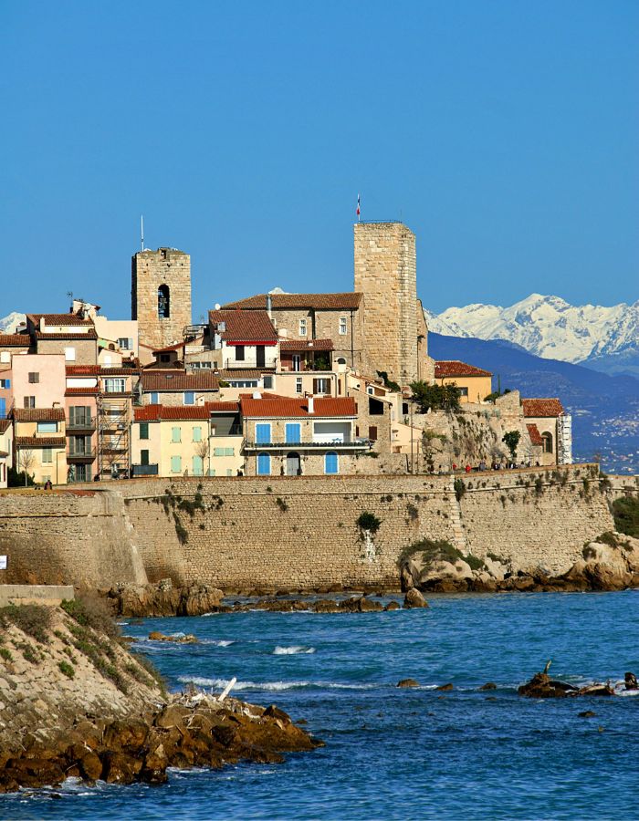 vue du vieil antibes